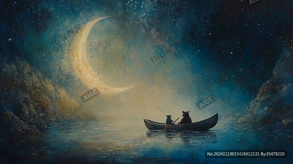 星月河幻想插畫