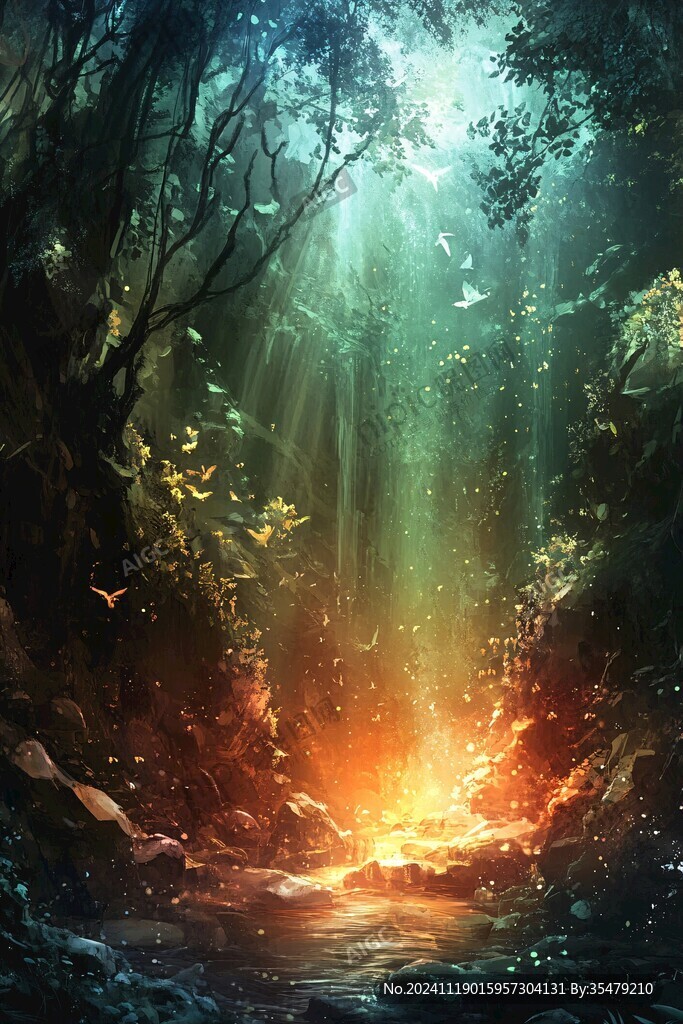 唯美夢(mèng)幻森林
