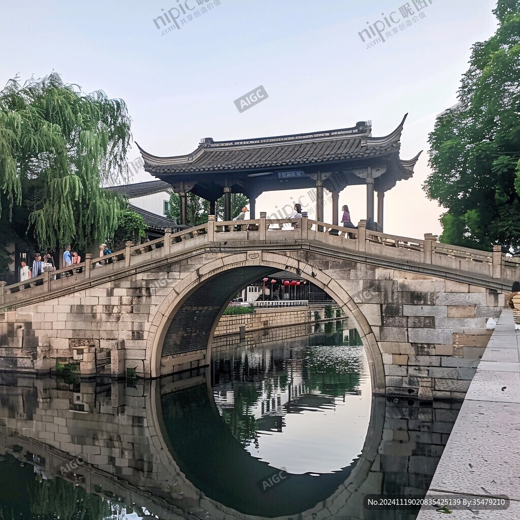 同里古鎮(zhèn)中元橋