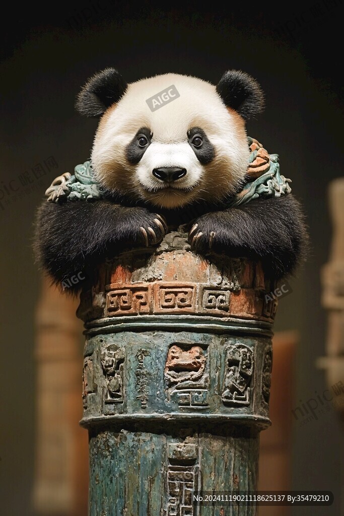熊貓手辦