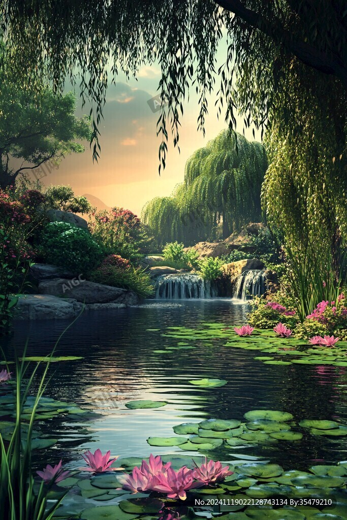 唯美園林風(fēng)景