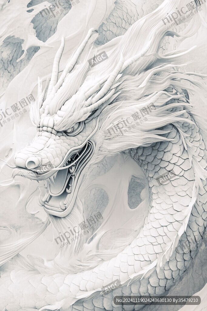 古風(fēng)龍插畫