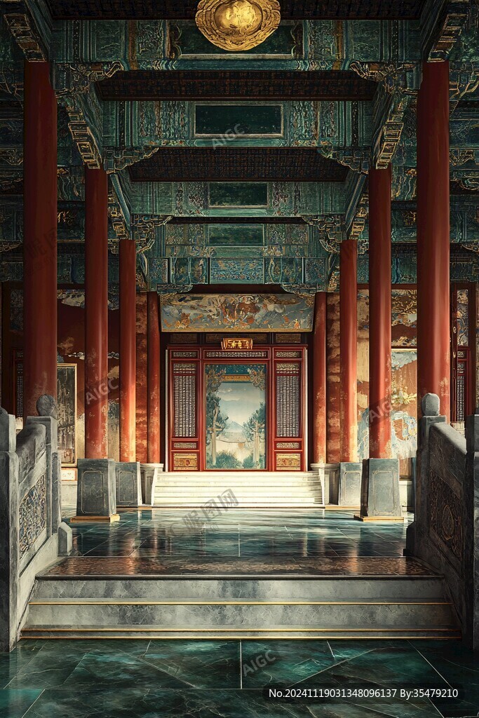 皇宮朝廷宮廷場景