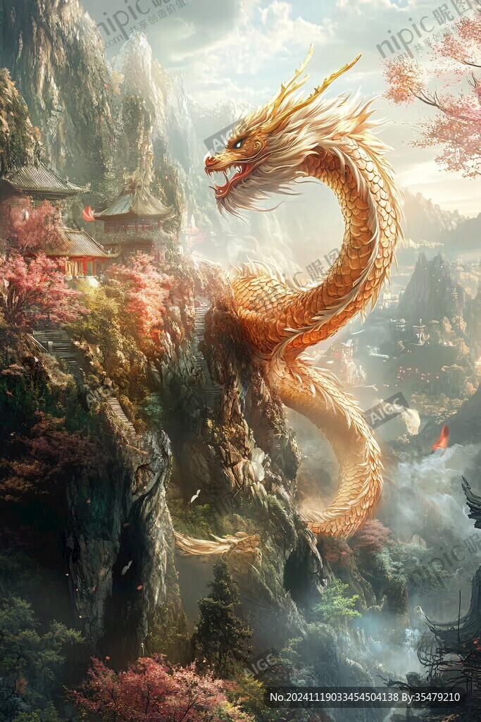 高清唯美雙龍戲珠