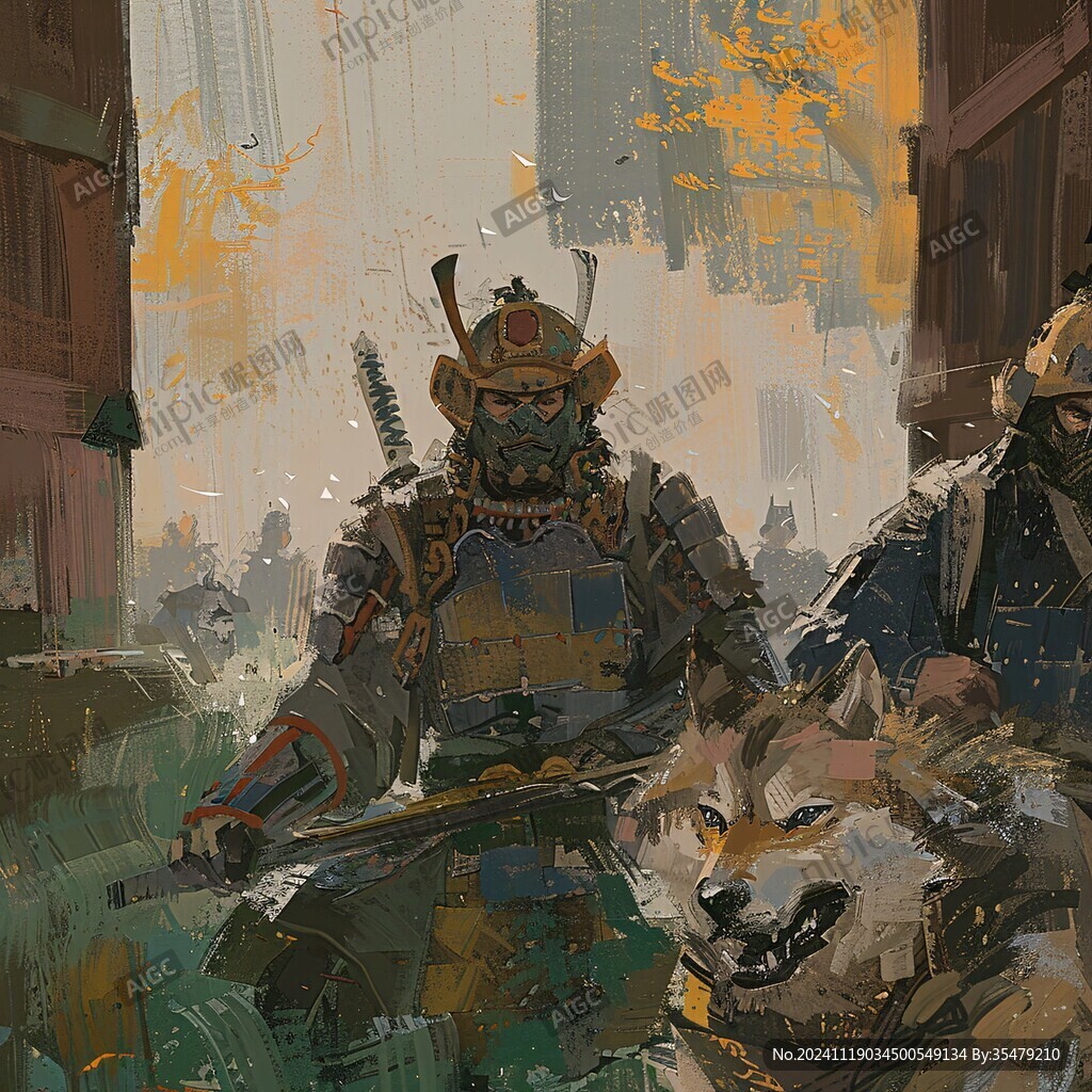 武士插畫