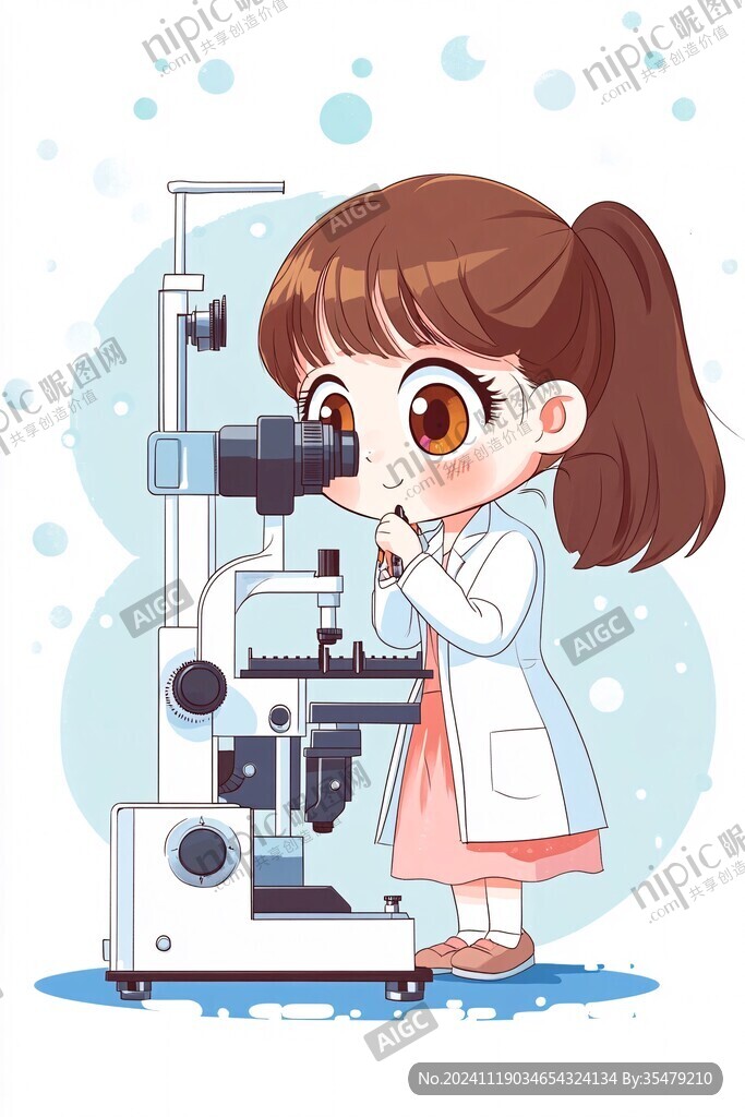 眼科宣傳插畫