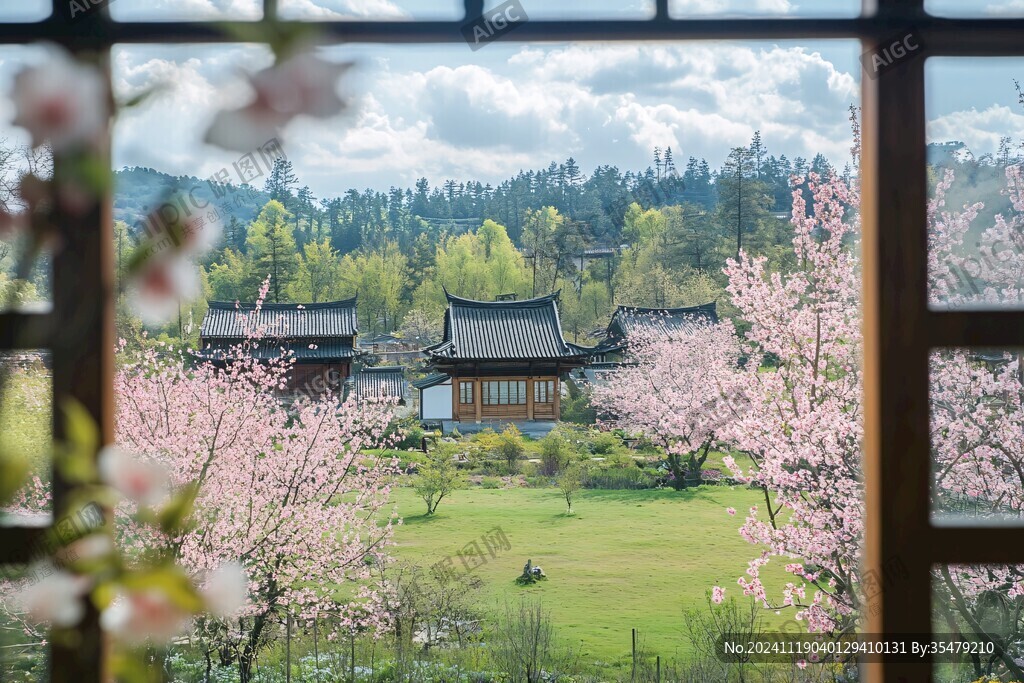 遠(yuǎn)眺木府