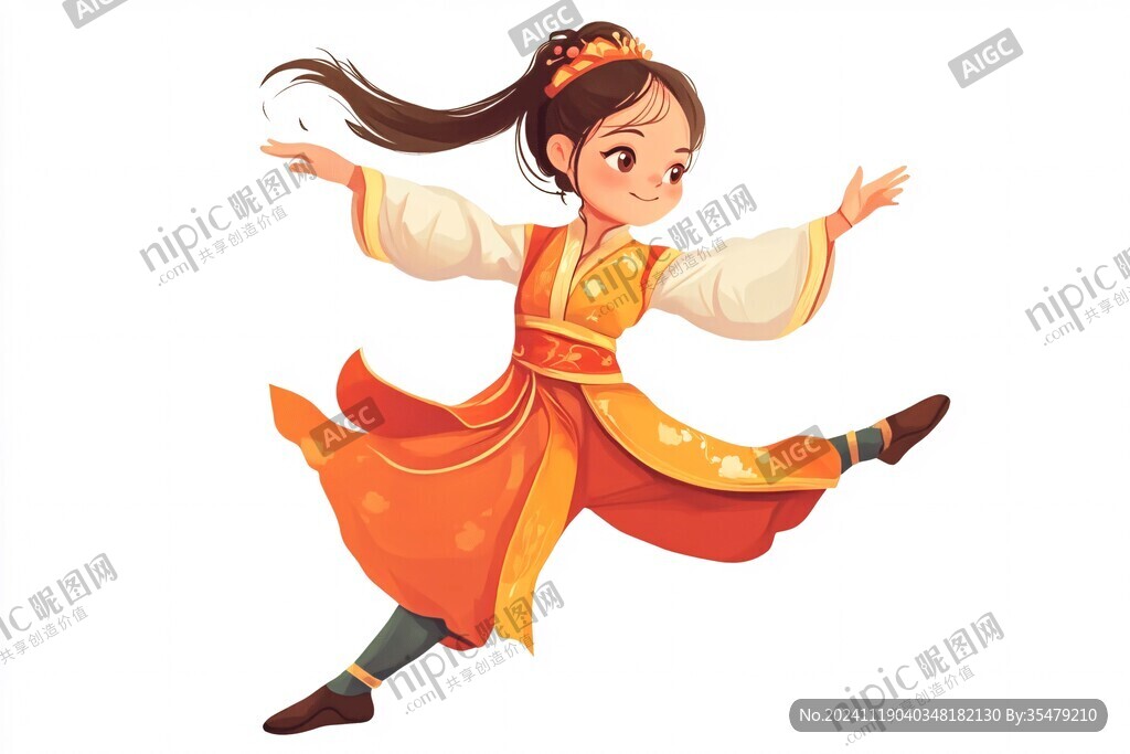 朝鮮族人物插畫(huà)