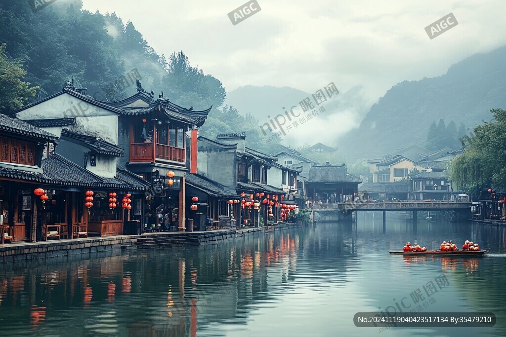 煙雨長(zhǎng)廊