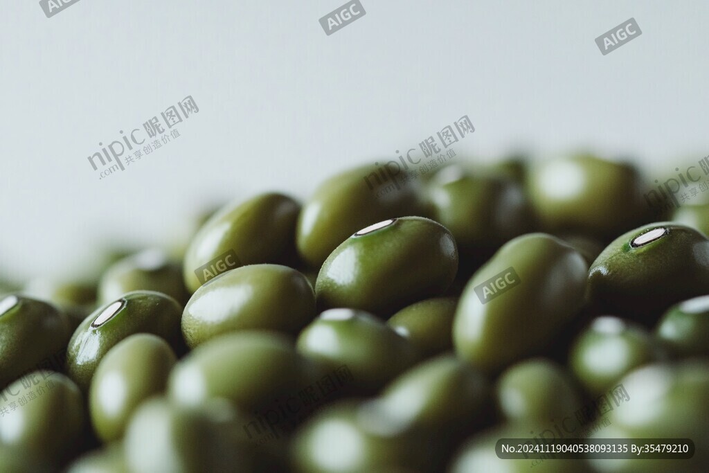 高清綠豆背景