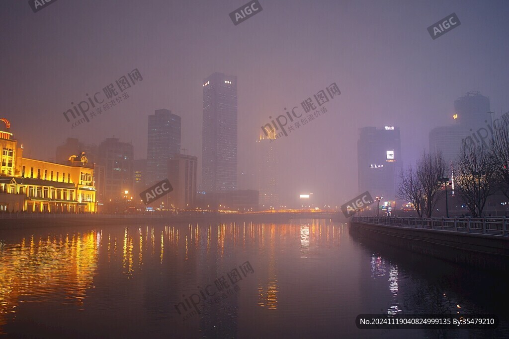 霧中外灘