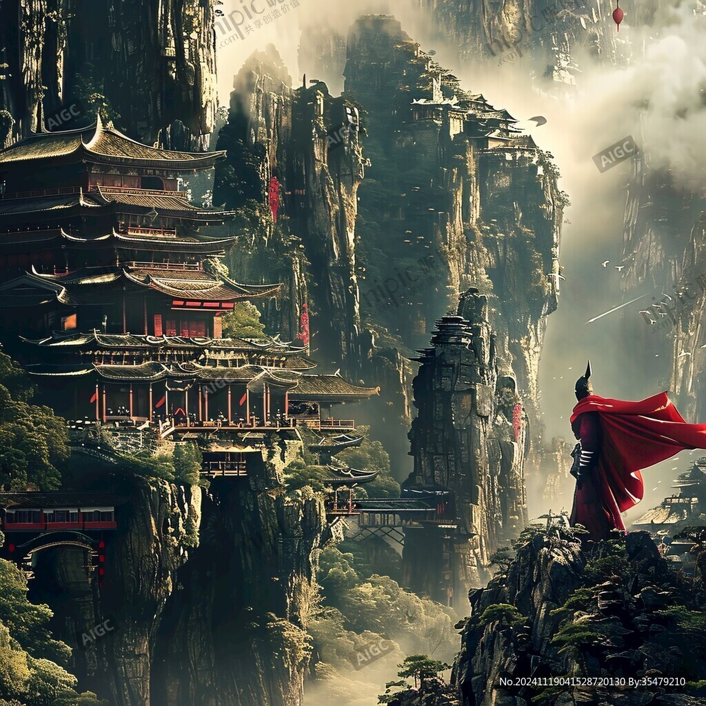 武俠大片素材