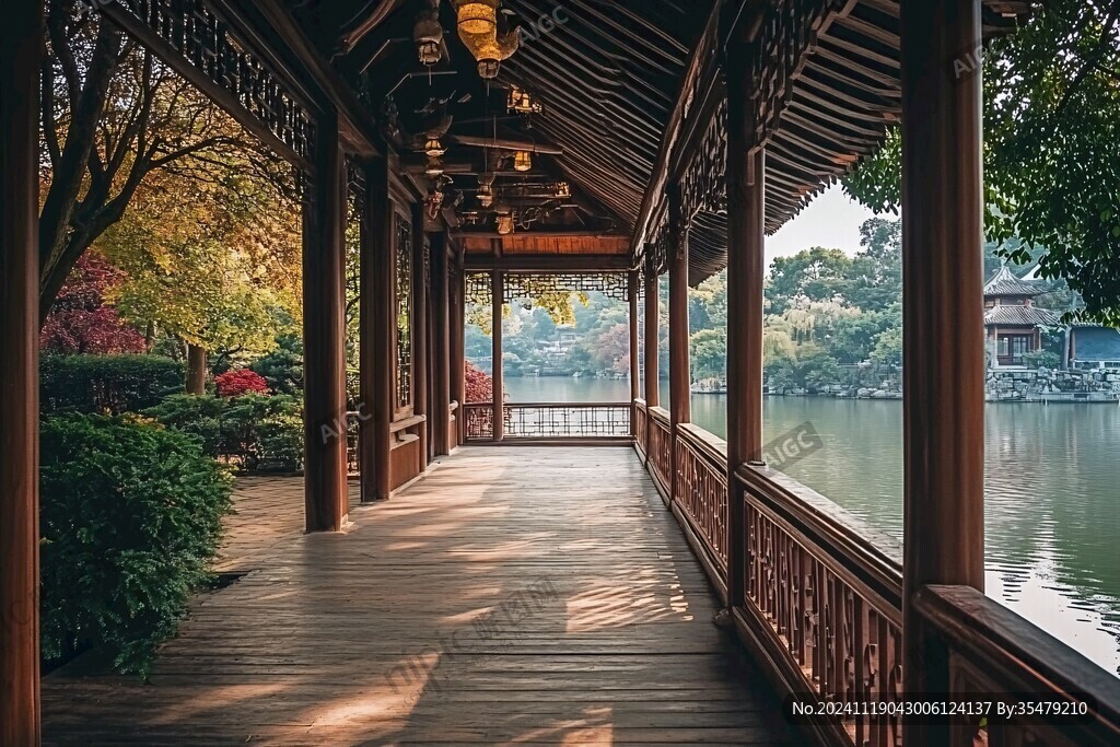 游廊盡頭