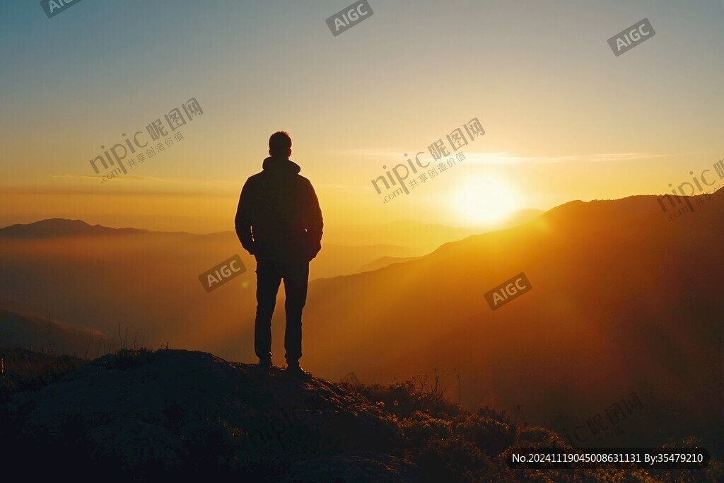 看日出的人