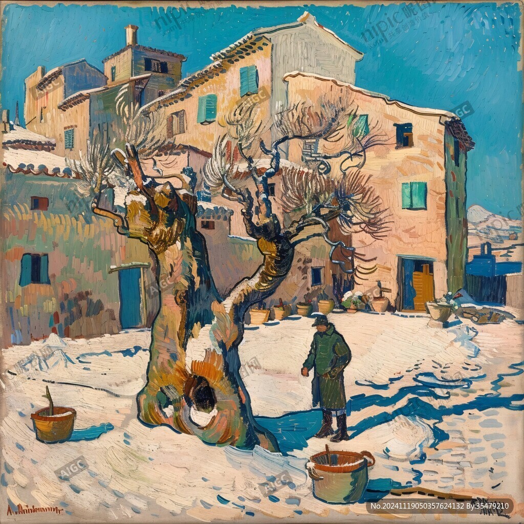雪村油畫