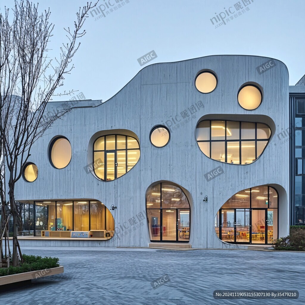 幼兒園建筑外立面