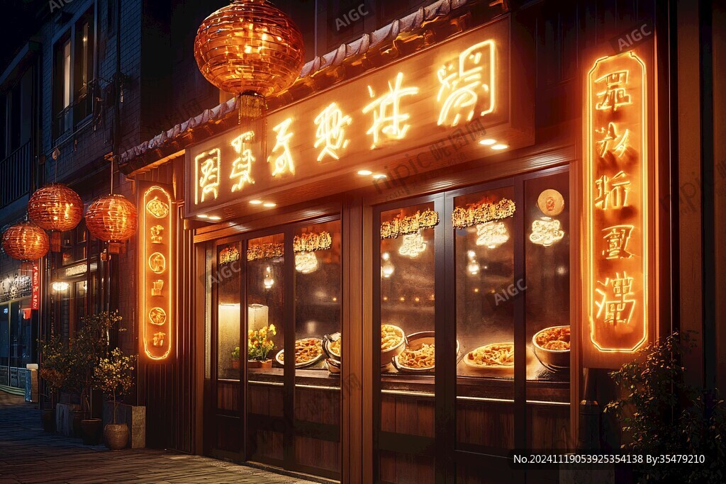 料理店門頭