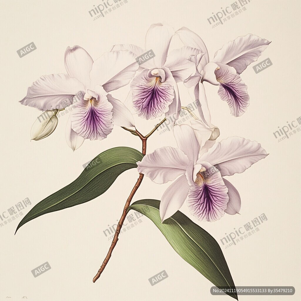 手繪樹蘭