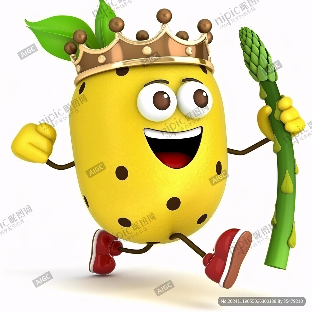 卡通動漫菠蘿形象設計
