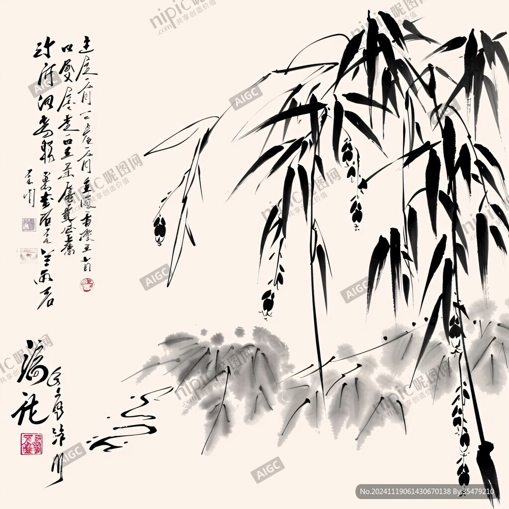 清風(fēng)高節(jié)圖