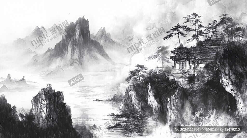 水墨古韻