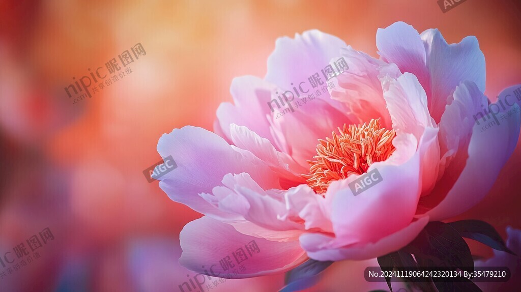 夢幻牡丹花
