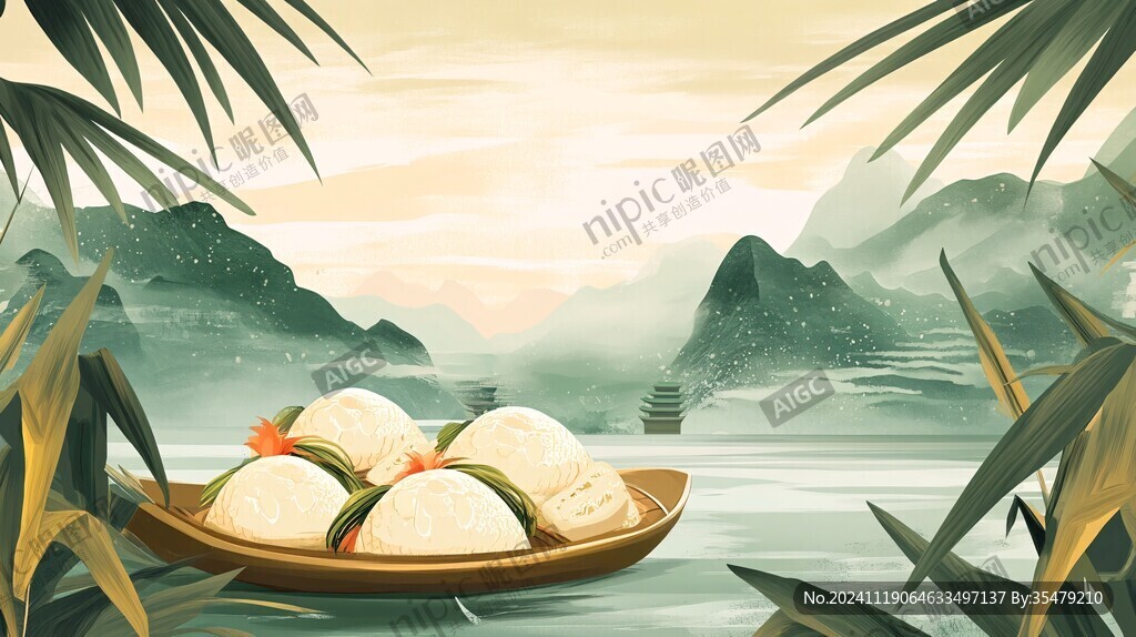 饅頭插畫