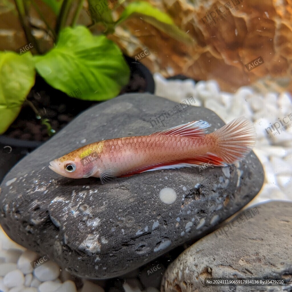 游水紅貴斑