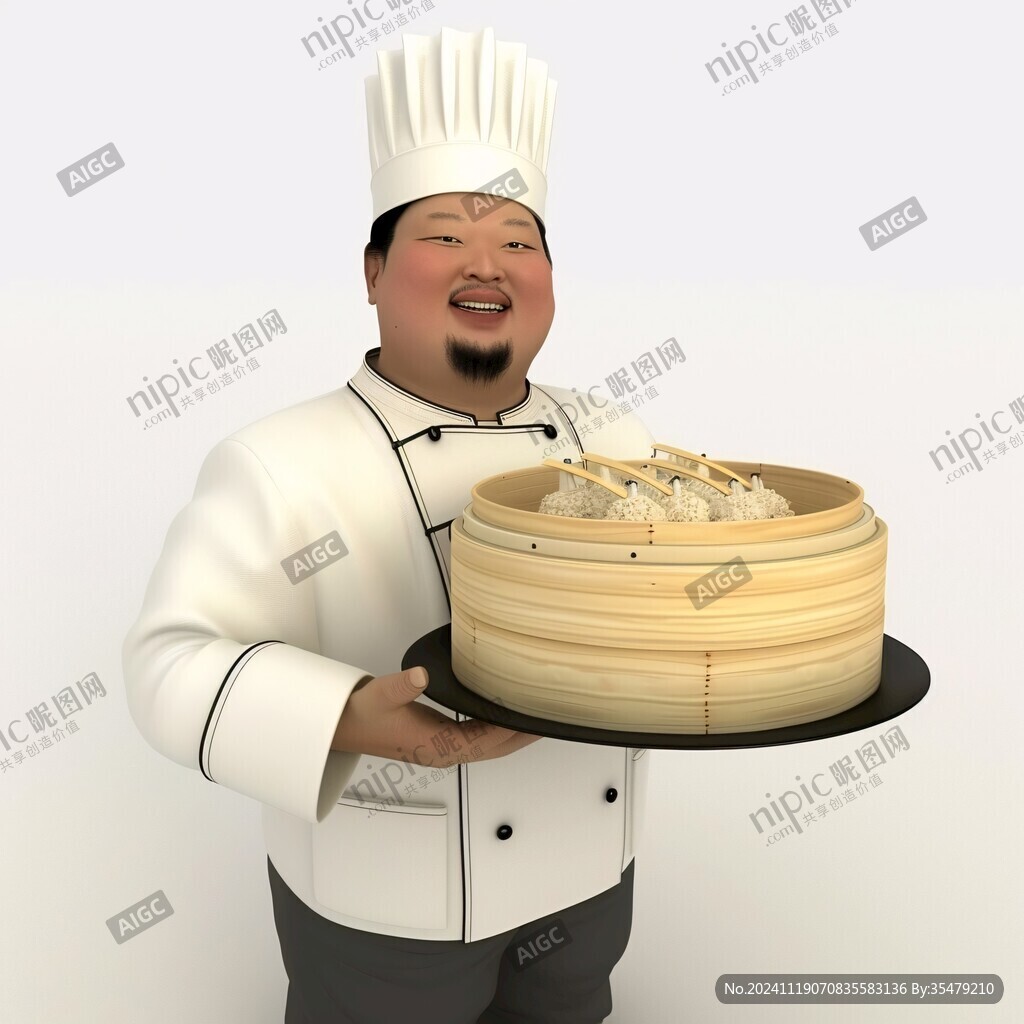 饅頭店卡通人物