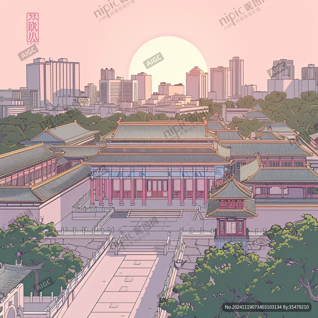 神武門插畫