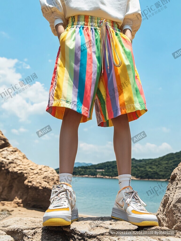 成人的態(tài)度短褲