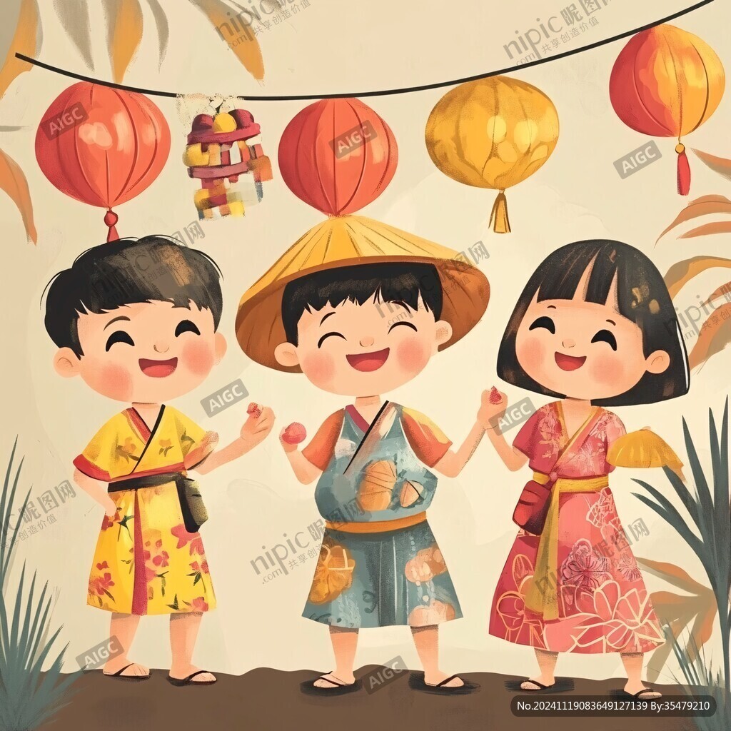 拿燈籠的小伙伴
