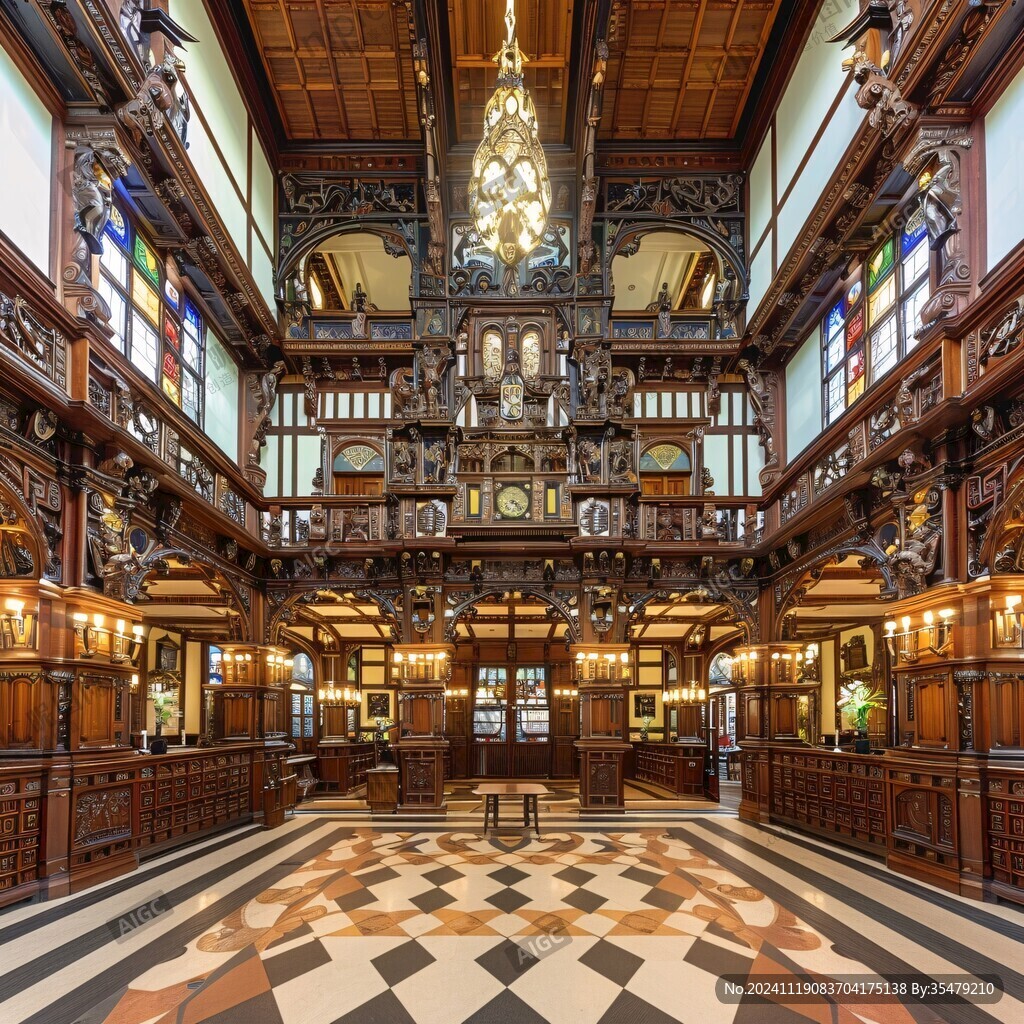 歐式圖書館