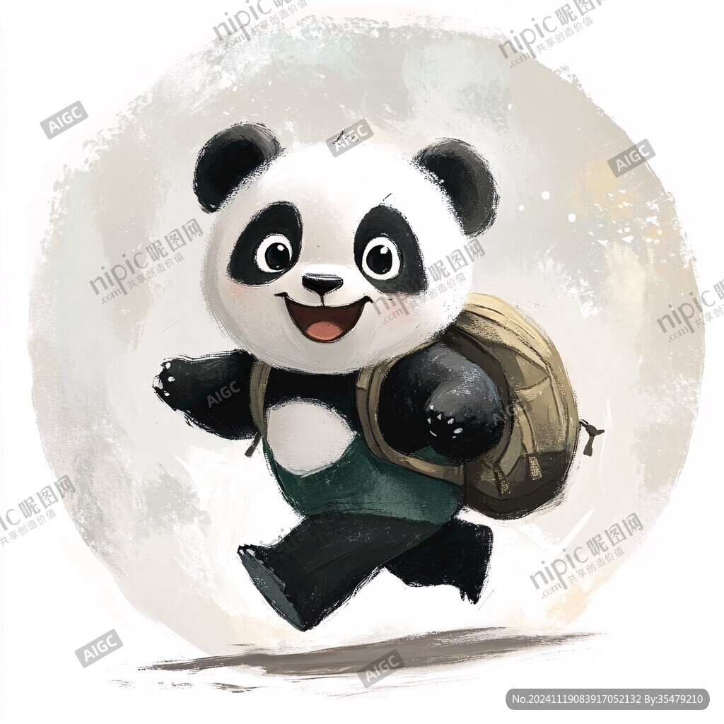 熊貓原創(chuàng)插畫