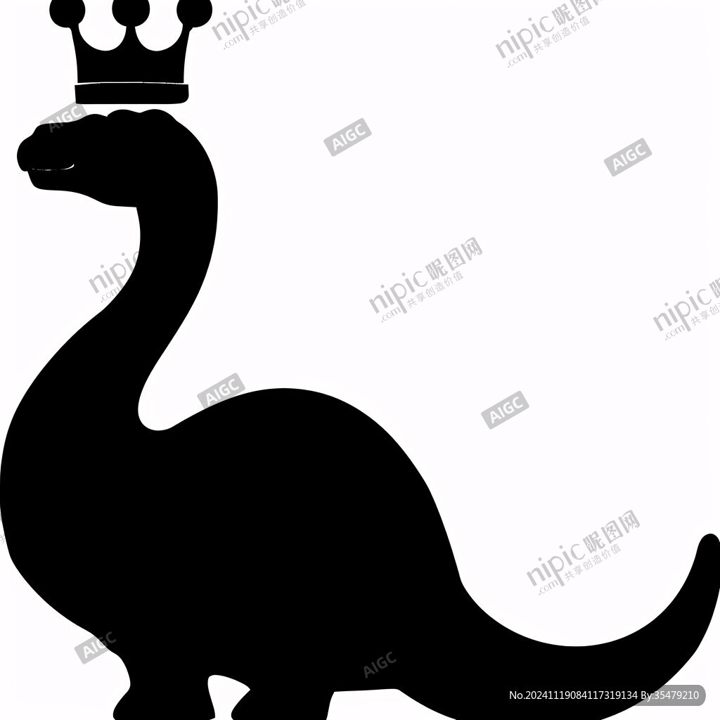 恐龍剪影l(fā)ogo