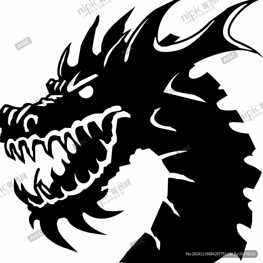 霸氣龍圖案