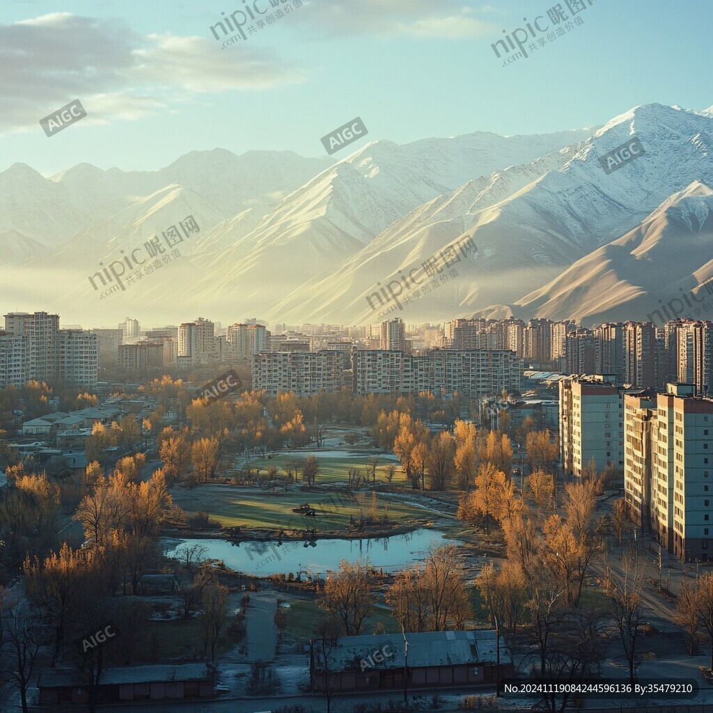 塔縣的早晨