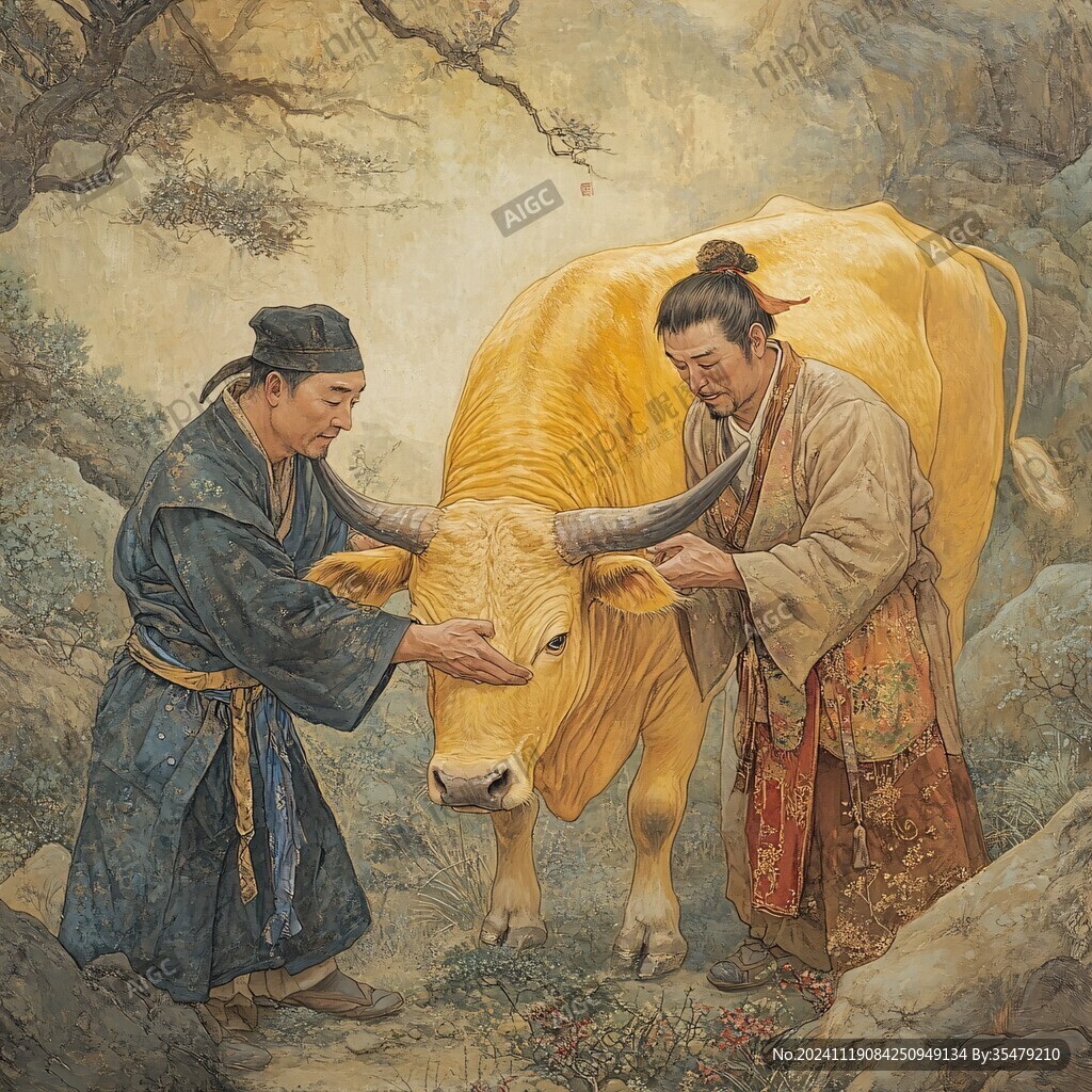 牛雜壁畫