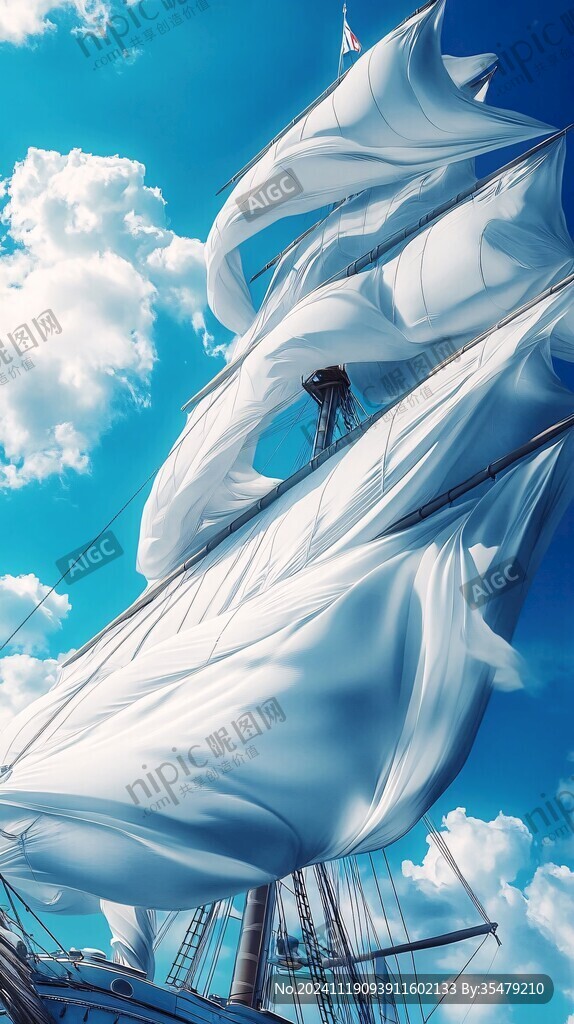 揚帆遠航背景