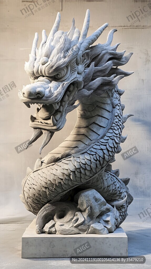 高清龍雕塑