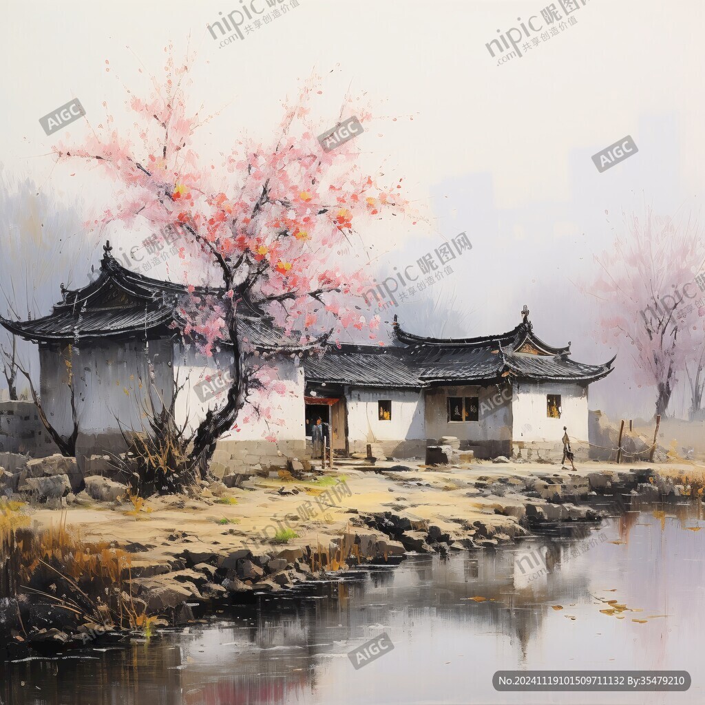 意境桃花江南