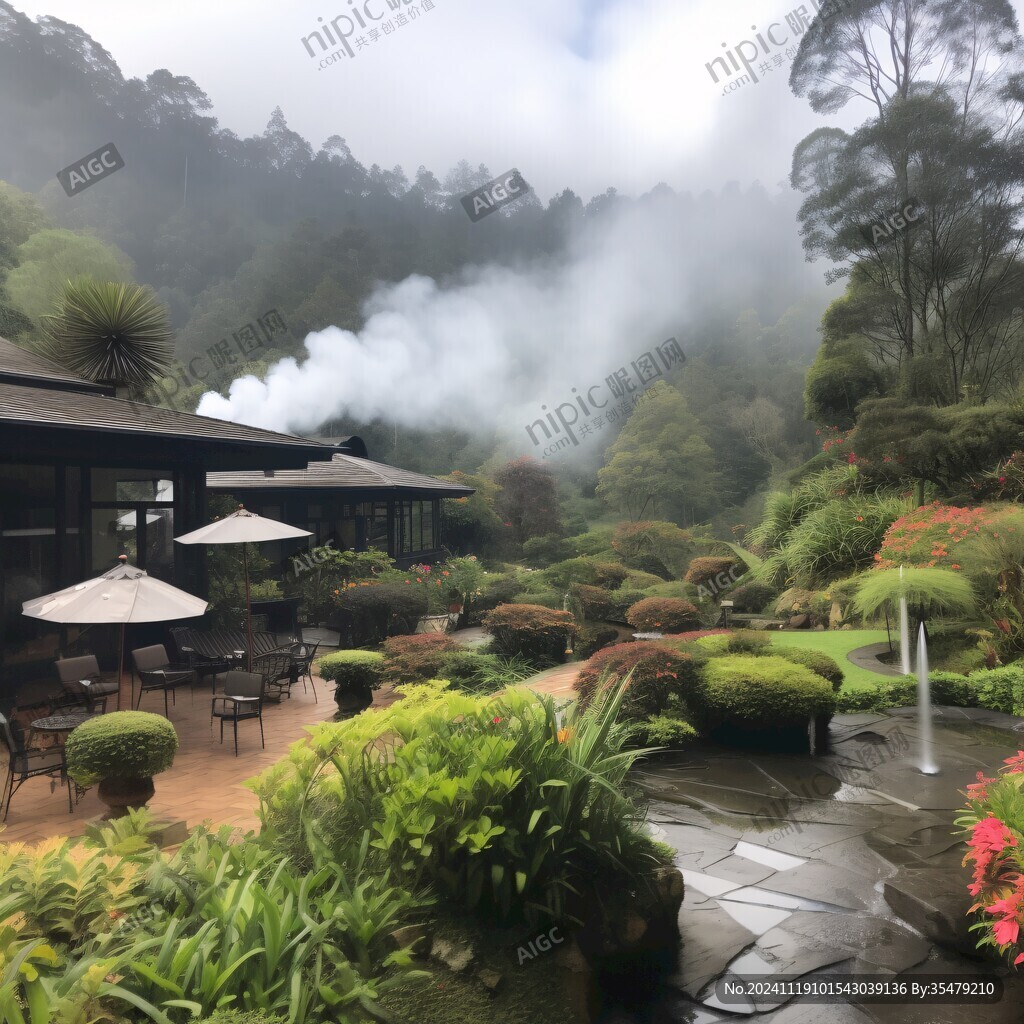 云霧湯山