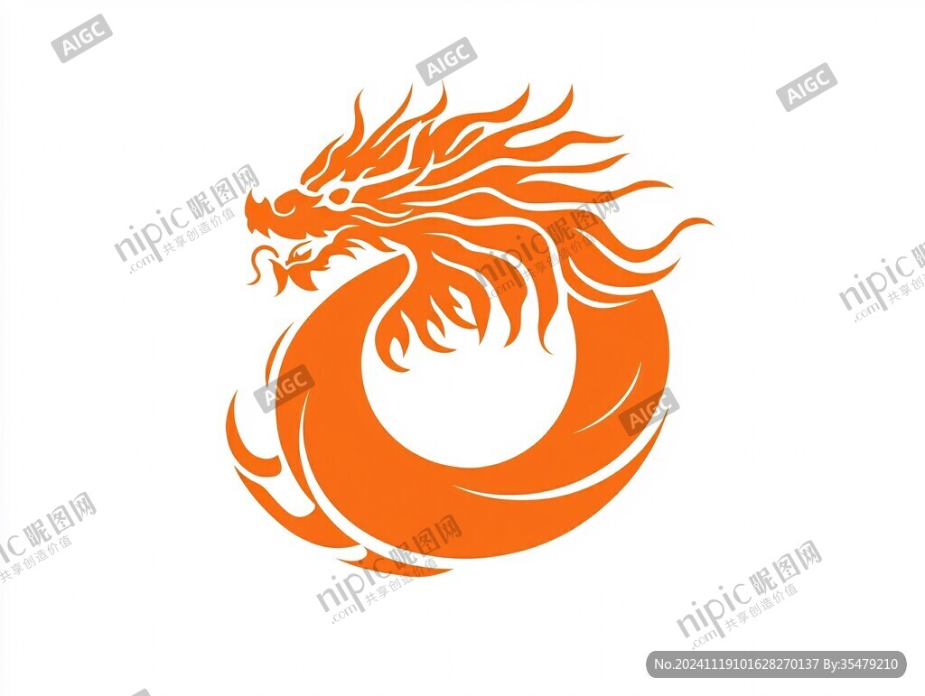 龍logo設計素材