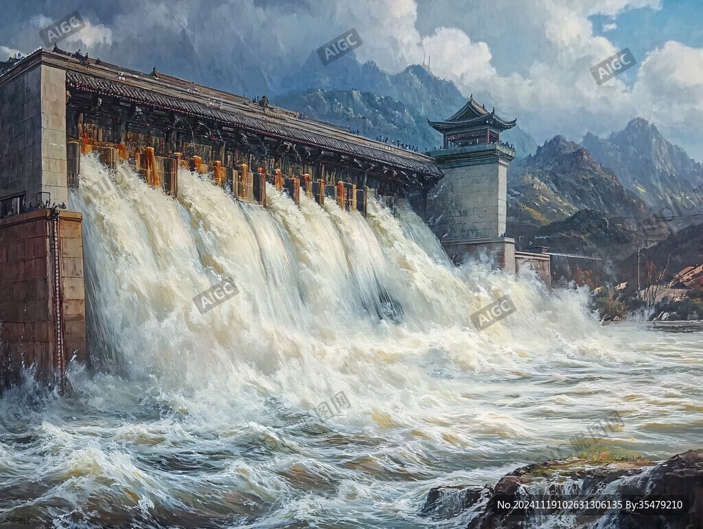 泄洪圖