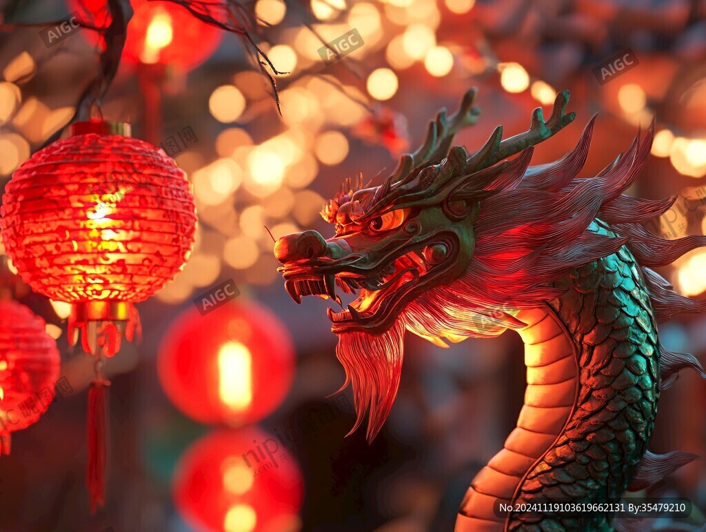 新春燈會龍燈籠