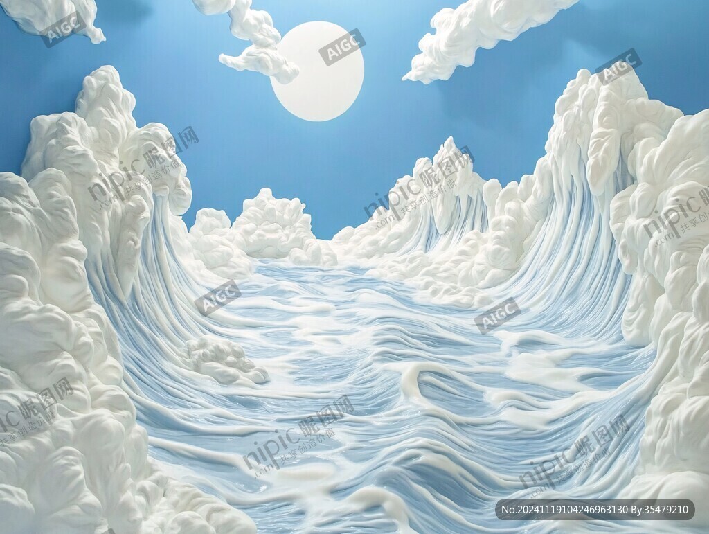 二維半浮雕場景