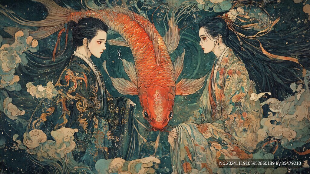 美人殖魚圖