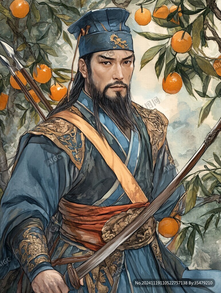 歷史人物插畫