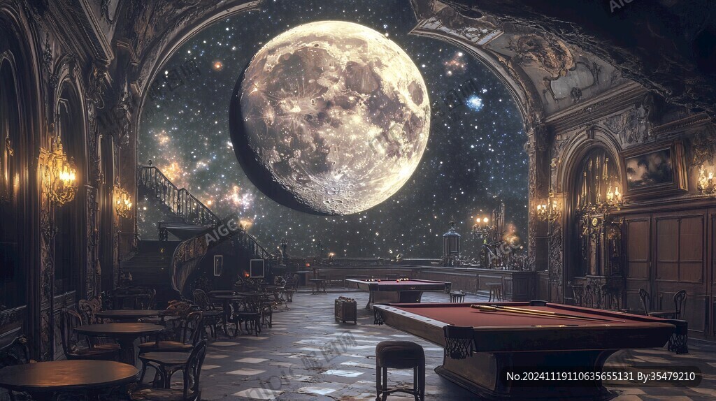 懷舊夜色場景