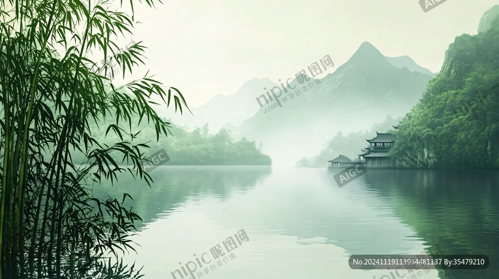 高清寬幅山水風光